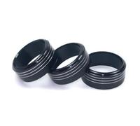 Car Interior decoration Compatible With Subaru For Crosstrek For WRX For Levorg 2013-2018 3Pcs Car AC Control Knob Trim Decoration Cover Auto Interior(Black)