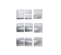 Car Interior Decoration Compatible with Toyota for C-HR 2016 2017 2018 2019 2020 2021 Car Window Glasses Lift Panel Button Cover Switch Frame Trim Sticker