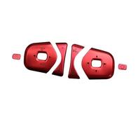 Car Interior Decoration Compatible with Volvo for XC90 2010-2022 for S90 2017-2020 Car steering wheel switch button Trim Panel Frame Cover sticker Trim Accessories