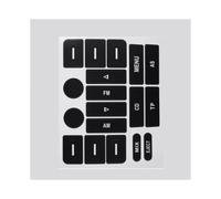 Car Interior Decoration Compatible With VW For Golf Mk5 For Passat Car Air Conditioning Climate Temperature Radio Repair Kit Stickers Decals Fix Worn Button