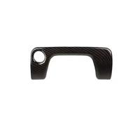 Car Interior Decoration Cover Car Armrest Box Lock Hole Decor Cover For Jeep For Wrangler JL For Gladiator JT 2018 2019 2020 2021 2022 2023 2024 2025(Carbon fiber grain)