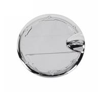 Car Interior Decoration Cover Car Exterior Fuel Tank Cap Decoration Cover For Nitro For Jeep For Liberty 2007-2012 For Grand For Commander 2006-2010(Silver)