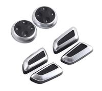 Car interior decoration For A3 A4 B8 A5 A6 C6 C7 A7 Q3 Q5 6Piece ABS Car Seat Adjustment Button Switch Cover Knob Trim Decoration Cover