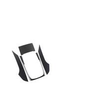 Car interior decoration For A6 C7 2012-2018 Car Styling Center Console Gearshift Frame Decoration Sticker Trim(High Carbon)