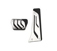 Car interior decoration For BMW 1 2 3 4Series M3 M4 E90 F20 F21 F30 F32 F36 F80 F82 Car Pedals Foot Rest Brake Accelerator Fuel Pedal Pad Cover(2Piece AT)