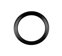 Car interior decoration For BMW 1 2 3 5 Series 2011-2021 M3 M5 E36 E46 E60 E90 E92 F30 F31 Car Steering Wheel Ring Circle Sticker Trim(Black)