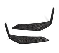 Car interior decoration For BMW X1 IX1 U11 2023 2024 ABS Carbon Fiber/Black Car Front Bumper Side Molding Cover Trim(Carbon fibre)