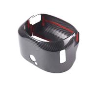 Car Interior Decoration For Chevrolet For Corvette C7 2014-2019 / Real Carbon Fiber Car Steering Wheel Base Telescoping Cover Trim(Real Carbon Fiber)