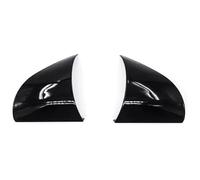 Car interior decoration For G&olf 6 MK6 For p&assat B7 For CC For B&ORA For Polo For T&iguan For Caddy For T&OURAN Car Steering Wheel Cover Protective Trim(Black B 2pcs)