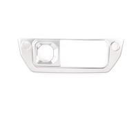 Car Interior Decoration For Land For Rover For Defender 90 110 2020-2023 / Car Center Console Air Conditioning Mode Button Frame Trim(Silver)