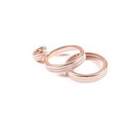 Car Interior Decoration For Land For Rover For Range For Rover For Velar 2017-2023 For Evoque 2019-2020 / Car Central Air Conditioning Volume Knobs Ring Trims(3 piece Rose gold)
