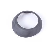 Car interior decoration For Lotus For EMIRA 2021-2023 Real Carbon Fiber Car Steering Wheel Outer Frame Horn Button Cover Decorative(Matte Carbon Fiber)