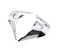 Car interior decoration For Peugeot 2008 208 2014 2015 2016 2017 2018 Interior ABS Car Steering Wheel Decoration Cover Trim Sticker(2Piece glossy silver)