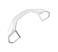 Car interior decoration For Peugeot 3008 4008 5008 GT 2017-2023 3008GT 5008GT Car Steering Wheel Button Panel Trim Cover(Silver)