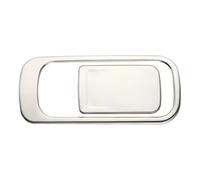 Car Interior Decoration for VW for T-ROC Troc 2018-2024 LHD Stainless Steel Car Sticker Glove Box Handle Cover Trim