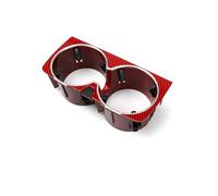 Car Interior Decoration Trim For Benz For W222 For S-Class 14-17 A2226830075 Automotive Center Console Drink Cup Holder Storage Box(B Red Carbon)