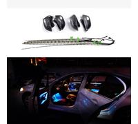 Car Interior Decorative Led Ambient Door Light Stripes Atmosphere Light with 2 Colors Compatible with BMW 5 Series F10/F11/F18 2010-2017 (Black)