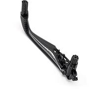 Car Interior Door Carbon Fiber Inside Handle Window Switch Cover Trim, For 5 Series G30 G31 G38 F90 2017-2021 Vehicle Cabin Door Latch Handle 1)