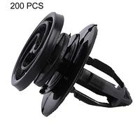 Car Interior Door Card Panel Trim Clips Mounting Fastener Rivet Kit Plastic Durable for A4 2002 2008 10Pcs 50Pcs 100Pcs 200Pcs Optional (Two hundred packs)