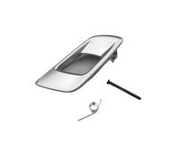 Car Interior Door Handle Compatible With Mazda For Bt50 2012 2013 2014 2015 2016 2017 2018 2019 AB3921971ABSMSR Car Replacement Door Handle Door Inner Handle(Matt silver right)