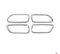 Car Interior Door Handle Cover Decorative Door Bowl Frame Sticker for Toyota for Corolla for Cross XG10 2021-2023 Handle(Silver a)