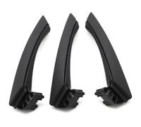 Car Interior Door Handle for B&MW 3 Series E90 E91 E92 316 318 320 325 328i 2004-2012 LHD RHD Beige Black Gray Interior Door Pull Handle Set(Svart,RHD Set)