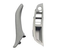 Car Interior Door Handle for B&MW 5 Series F10 F11 F18 520i 523i 525i 528i 535i 2010-2017 RHD Car Left Right Interior Door Armrest Handle Assembly(RHD Front 2pcs Gray)