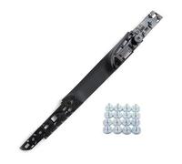 Car Interior Door Handle for B&MW 7 Series F01 F02 730i 735i 740i 745i 750i 760i 2009 2010-2017 Left Right Interior Door Pull Handle Assembly(F02 Rear Right-Black)