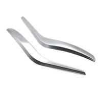 Car Interior Door Handle for B&MW X1 E84 2010 2011 2012 2013 2014 2015 2016 Interior Left Right Door Handle Outer Cover Puller Trim 51412991775L(Silver 2pcs)