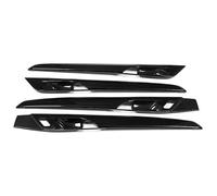 Car Interior Door Handle for B&MW X1 F48 2016 2017 2018 2019 2020 2021 2022 for X2 F47 2018-2022 Car Inside Door Panel Protection Cover Trim(Carbon Fiber)