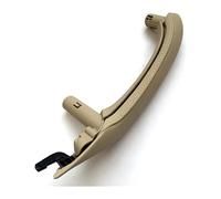 Car Interior Door Handle for B&MW X3 X4 F25 F26 2010 2011 2012 2013-2016 Car Interior Door Handles LHD RHD Driver Armrest Cover Trim with Leather(Beige Left)