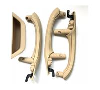 Car Interior Door Handle for B&MW X3 X4 F25 F26 2010 2011 2012 2013-2016 LHD RHD Interior Door Pull Handle with Cover Trim Full Set 51417250307(Lhd 7pcs Beige)