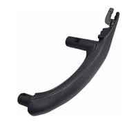 Car Interior Door Handle for B&MW X3 X4 F25 F26 2010 2011 2012-2016 Interior Door Armrest Pull Handle Black Leather Outer Cover Full Set(Svart,1)
