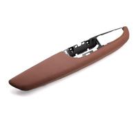 Car Interior Door Handle for B&MW X5 X6 E70 E71 E72 2007 2008 2009 2010 2011 2012 2013 Interior Door Handle Armrest Leather Outer Frame Bracket(4)