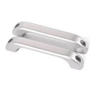car Interior Door Handle For Land For Rover For Defender 90 110 2004-2018 Car Interior A/B-Pillar Handle Aluminum Alloy Inner Door Grab Handle(Silver)