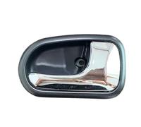 Car Interior Door Handle for Liata 1994-2000 Chrome Interior Inside Inner Door Handle S54N-59-330B65 S54N-58-33065-A(Front Right)