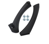 Car Interior Door Handles Black Left Right Inner Door Pull Handle Kit Panel Pull Cover Trim For 3 Series For E90 E91 E92 316 318 320 325 328I 2004-2012