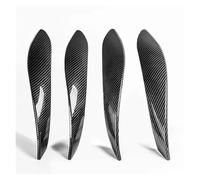 Car Interior Door Handles For BMW 3 4 Series F30 F34 F36 F32 F33 F80 F82 F83 M3 M4 316d 318d 320d 320i 325d Car Door Panel Handle Pull Trim Cover 4 Pieces Inner Door Handle(Carbon fiber 4)