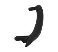 Car interior door handles Passenger Inteior Door Handle With Outer Leather Cover Assembly Left Right For BMW X5 X6 F15 F16 2014-2018(Black,Left)