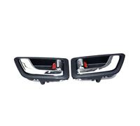 Car Interior Door Pull Handle for Hyundai for Getz for Click TB 2002-2009 82610-1C000 82620-1C000 82620 1C000 82610-1C000-A Left Right Interior Door Handles(Left Right Pair)