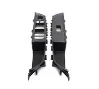 Car Interior Door Pull Handle Panel Window Lifter Switch Cover Trim for 6 Series GT G32 2017-2022 51417466309 Interior Handle Trim Panel Handle Cover(Front 2PCS-Carbon)