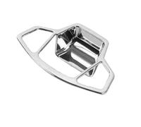 Car Interior Electronic Handbrake Decorative Frame For Jeep For Compass 2017 2018 2019 2020 2021 2022 2023 2024 2025 Car Decoration Interior Trim(Chrome)