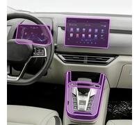 Car Interior Film For BYD Atto 3 Yuan PLUS 2021 2022 2023,Anti-scratch transparent Car Interior Center Console Media Dashboard Navigation Protector Film,15.6 Inch-transparent