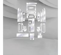 Car Interior Film For Toyota Alphard 2015 2016 2017 2018 2019 2020 2022 2023,Anti-scratch transparent Car Interior Center Console Media Dashboard Navigation Protector Film,A-transparent