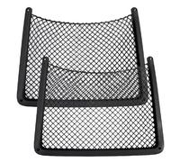Car Interior For A4 B8 A5 Q3 A3 A6 C7 Q5 B9 Q7 Car Interior Accessories Rear Seat Back String Net Mesh Storage Pocket Auto Organizer Car Interior Trim(2pcs Black)