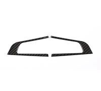 Car Interior For Alfa For Romeo For Giulia For Stelvio 2017 2018 2019 Car Steering Wheel Cover Trim Interior Accessories Car Molding Strip(B-2 piece)