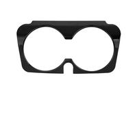 Car Interior For Benz C E Class For C260L For E300L For GLC200 Center Console Cup Holder Decorative Stick Interior Moulding Trim(Black)