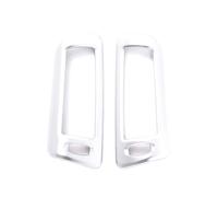 Car Interior For Benz W222 S-Class S300 S320 S350 S400 2 X Car Accessories ABS Chrome B Pillar Air Conditioning Outlet Frame Trim Car Molding Strip