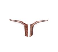 Car Interior For BMW 5 Series 6 Series GT X3 X4 G30 G32 G01 G02 2018-2022 Accessories Car Steering Wheel Panel Frame Cover Trim Car Molding Strip(Pine wood grain)