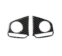Car Interior For Civic 10th Gen 2016-2019 LHD Car Styling Interior Steering Wheel Panel Carbon Fiber Cover Decorative Sticker (Type D)
